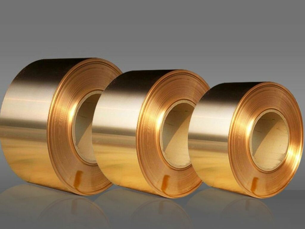 Бронзовая лента 0,02 мм БрКМц3-1 ГОСТ 1789-2013