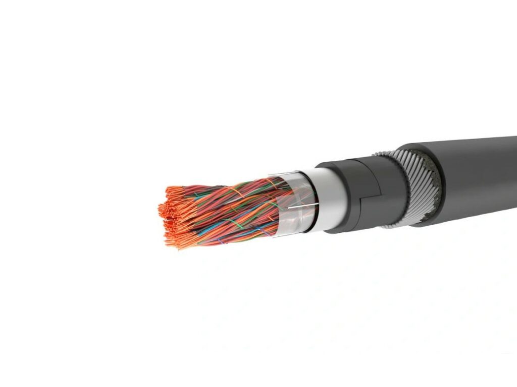 Кабель городской телефонный 200 кВ 50 2 мм2 медь КЦПпэпЗ