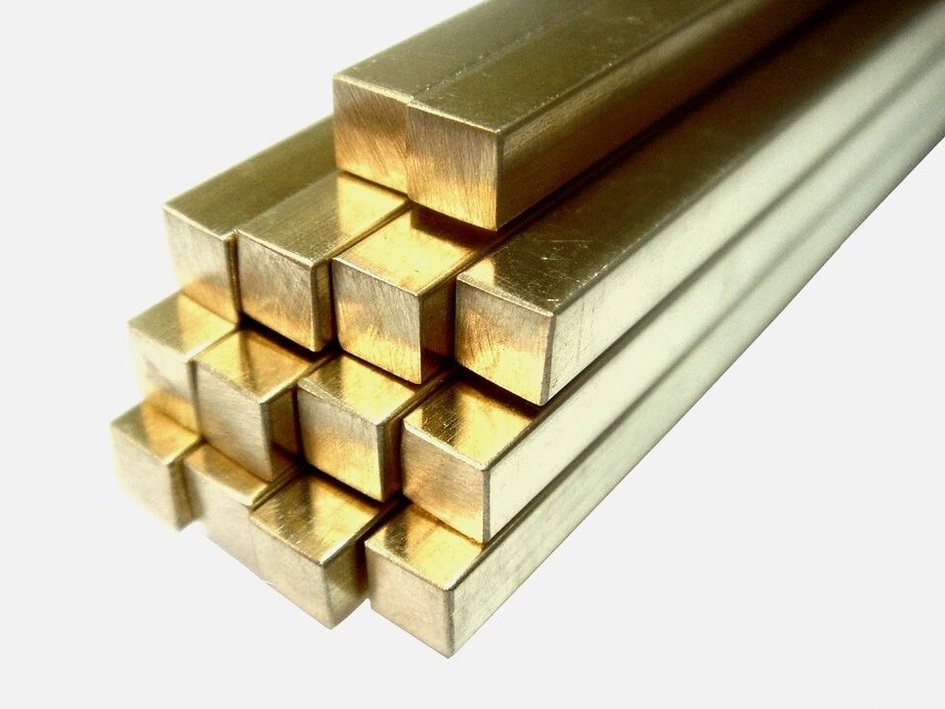 Латунный квадрат 10 мм 10 мм ЛО62-1 ГОСТ 2060-2006