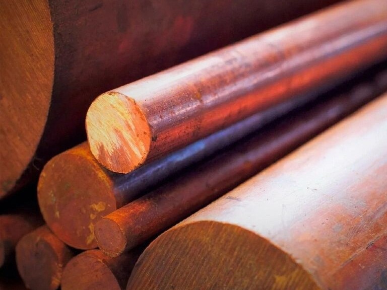 Медный пруток прессованный 160 мм М1 ГОСТ 1535-2016