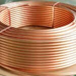 Медная труба холодильного оборудования 34.9 мм 1 мм CW024A EN 12735-1