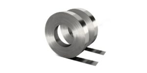 Штрипс нержавеющий 0,5 мм.  AISI 201 (12Х15Г9НД) холоднокатаный, матовый